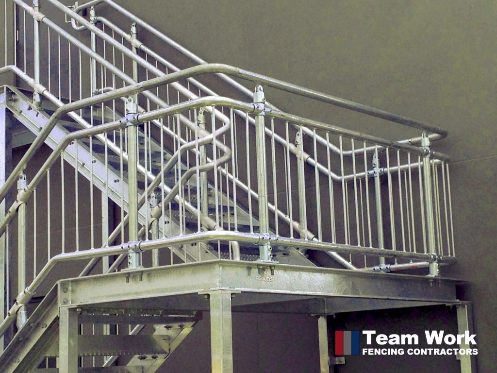 Custom steel handrail and balustrade in Perth Western Australia