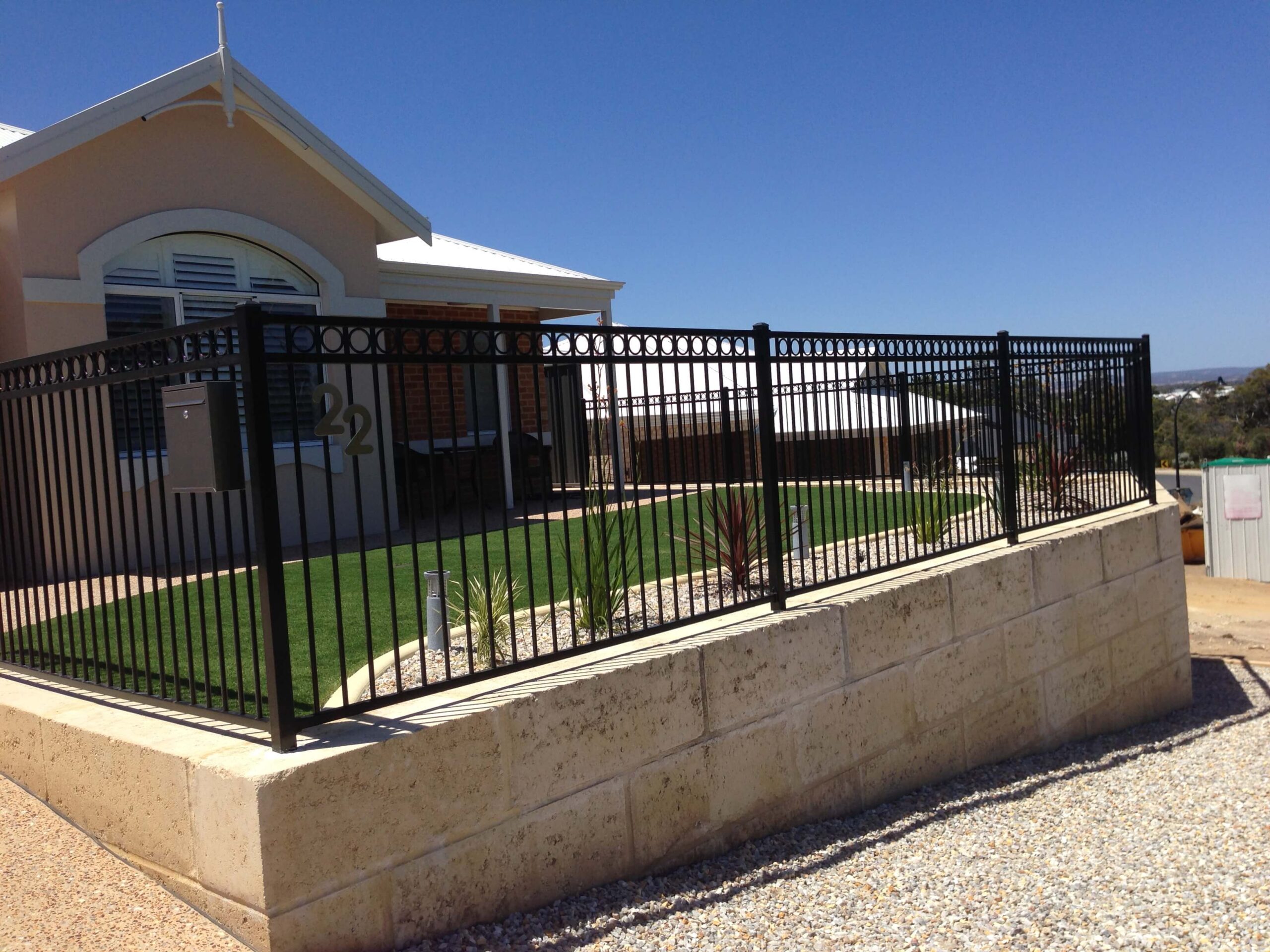 Decorative Commercial Fence