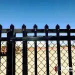 Black Garrison Security Fencing Port Hedland