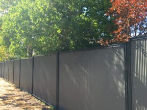 fencing project in Busselton WA