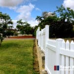 White Picket PVC Fence Perth WA