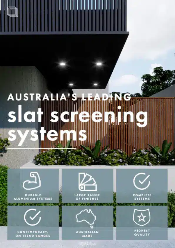 Slat Screening Systems Brochure