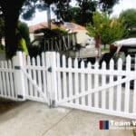 PVC Fence Gothic Scalloped