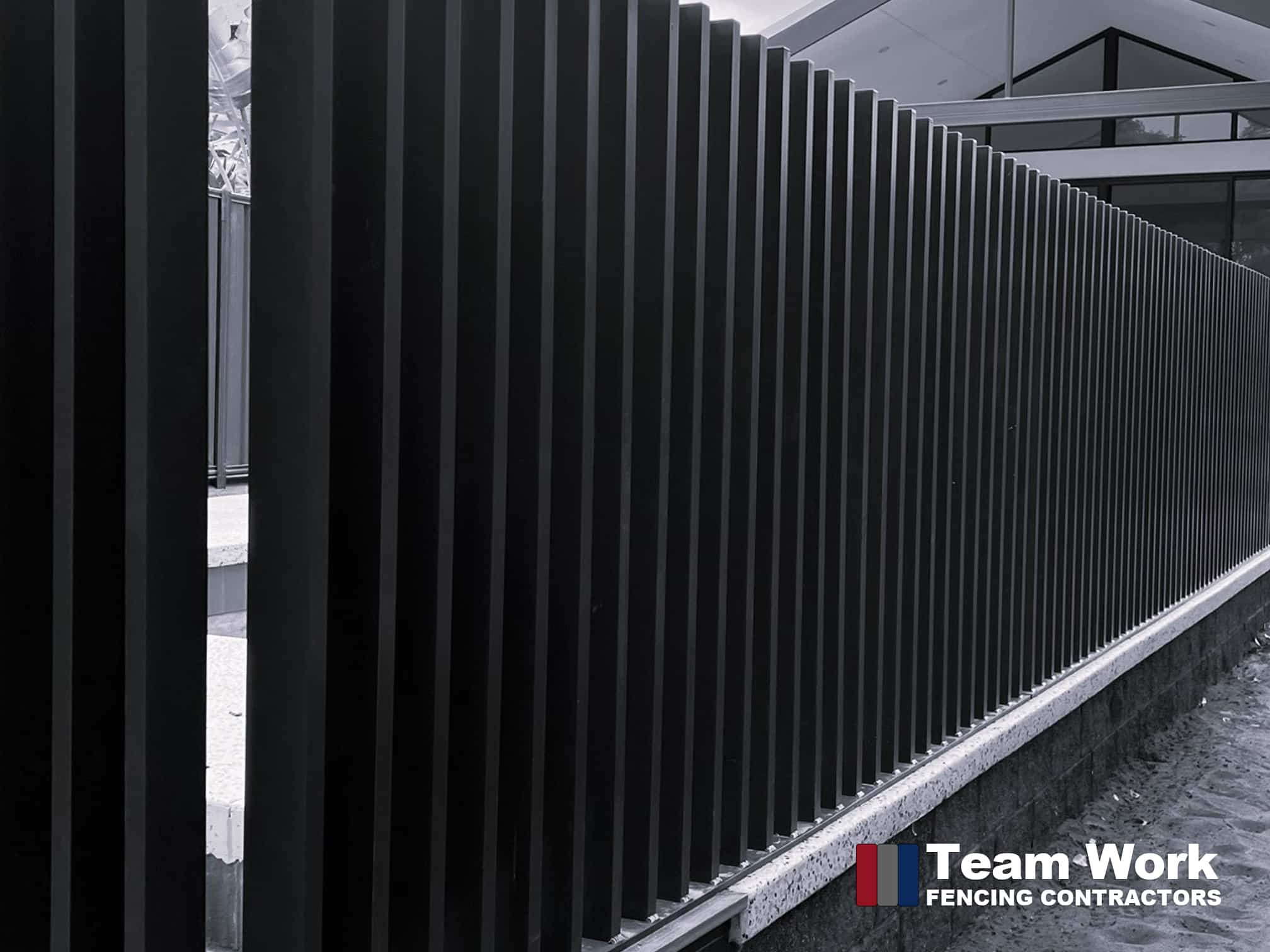 Blade Fencing Perth Aluminium, Timber or Steel Vertical Batten Fence