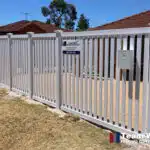 Vertical PVC Fence 1800m High Perth