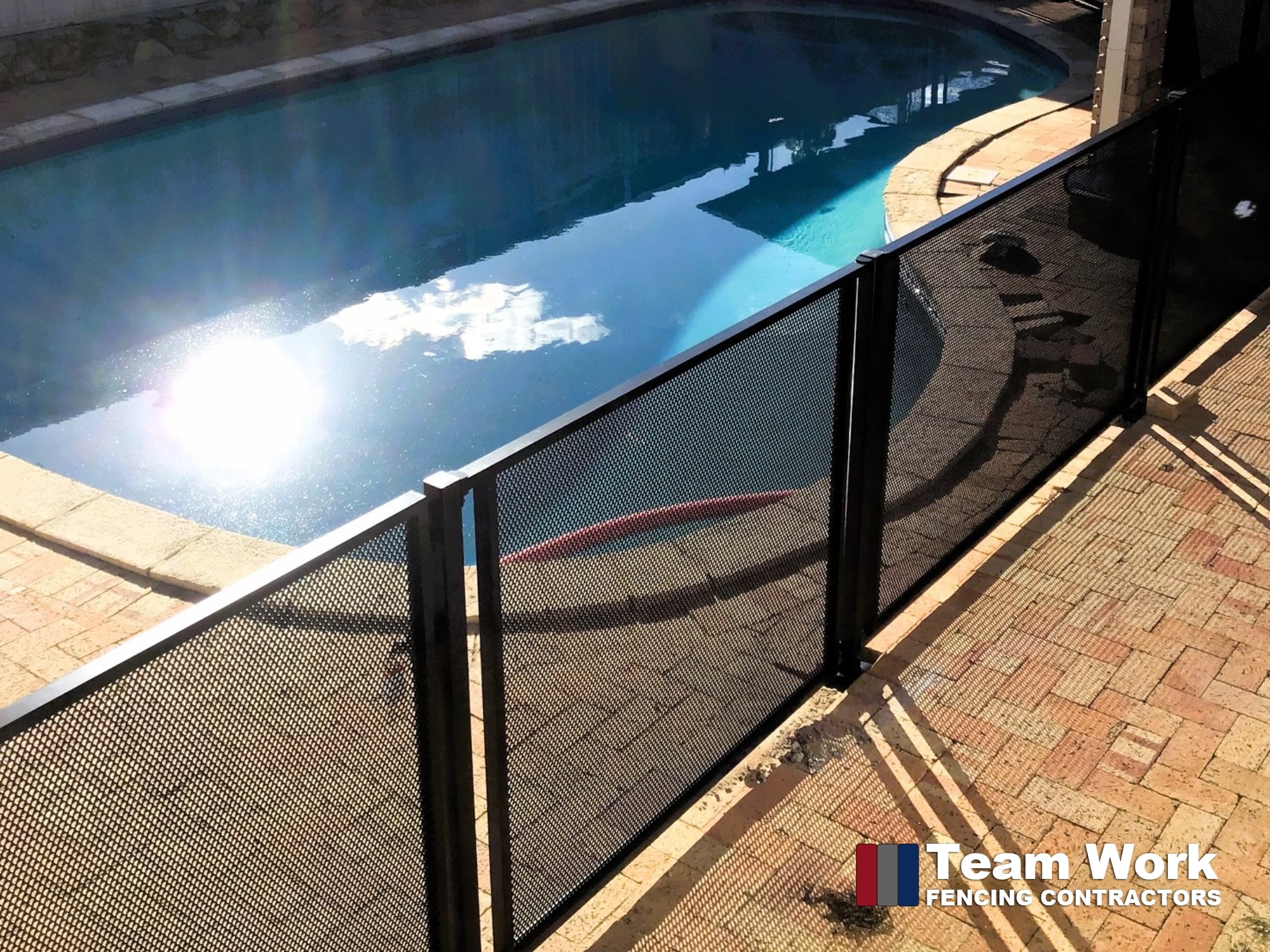 Perforated Pool Fencing Perth Perf Pool Fencing Perf Pool Fence Installation