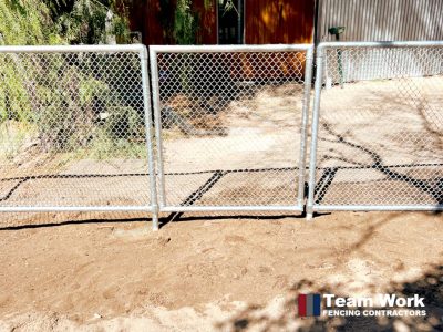 Chain link fence installation in Swanbourne WA