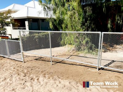 Chain link fence supply and install in Swanbourne Western Australia