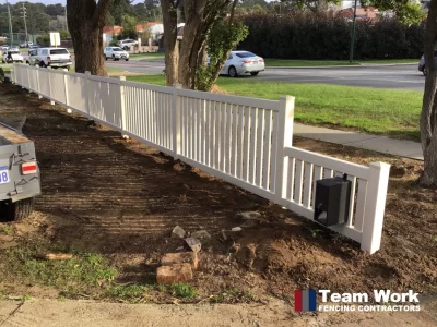 Perth DIY Modern PVC Fence