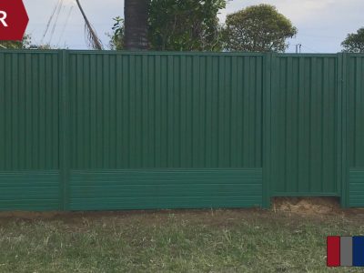 Repaired Colorbond Fencing