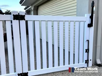 Modern PVC Fence Gate Perth