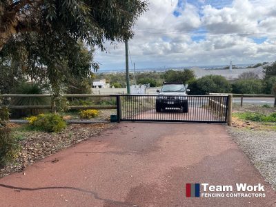 Rural sliding gate Perth