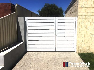 EZ Slat Aluminium Fence and Gate Perth
